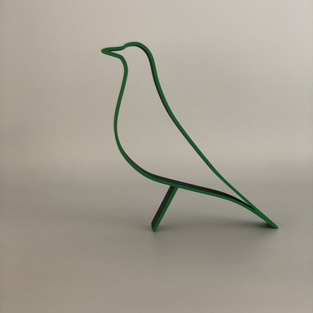 Vogel Fugl smal – Bild 4